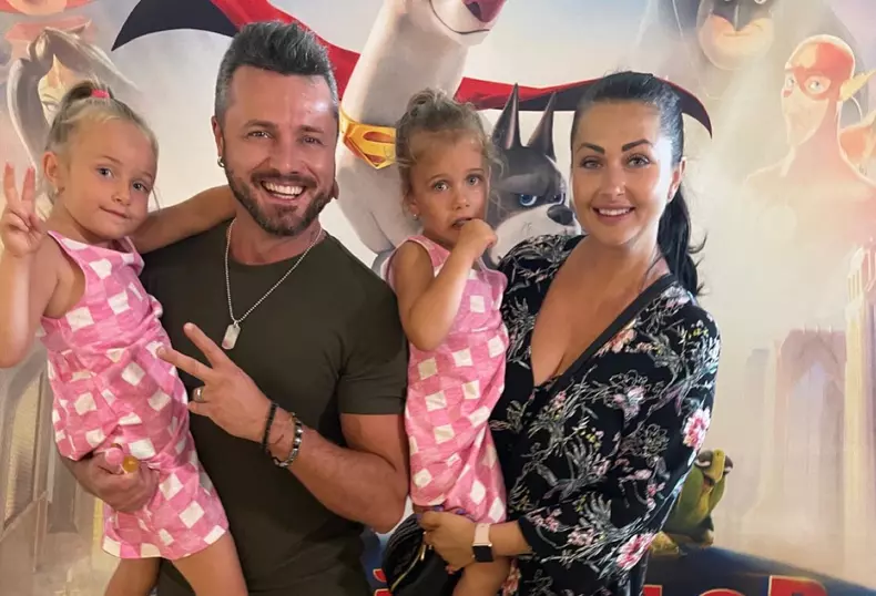 Gabriela Cristea și familia