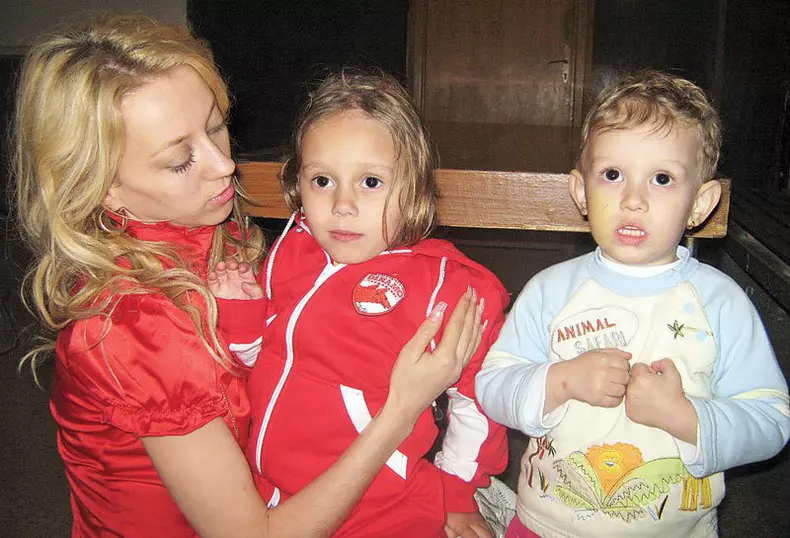 Larisa Drăgulescu are doi copii