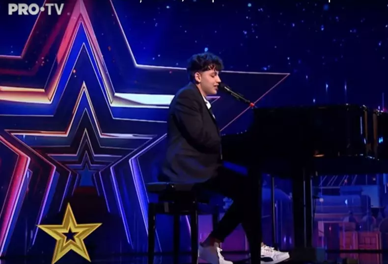 Rareș Trufea de la Românii au talent