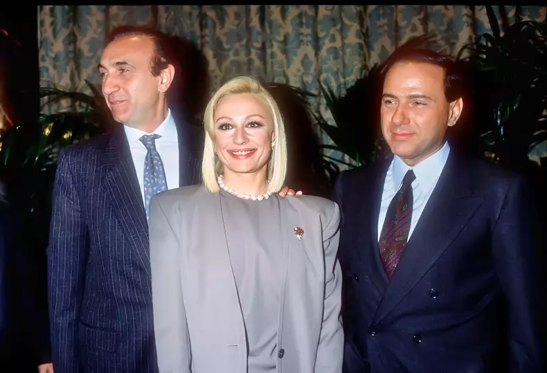 Raffaella Carra' in Mediaset, Rome, Italy - 23 Mar 1987