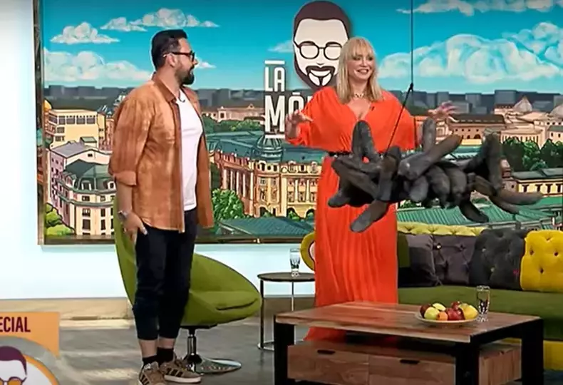 De ce l-a pălmuit Cristina Cioran pe Cătălin Măruță. S-a întâmplat în direct la TV