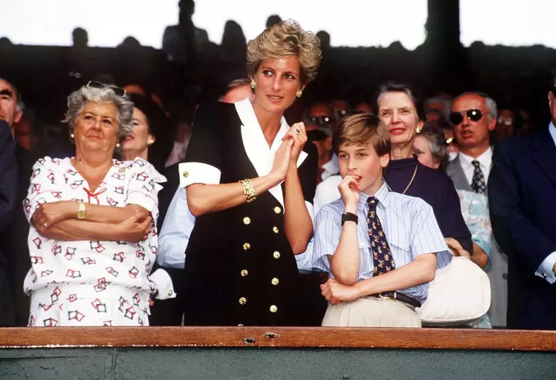 Prințesa Diana la Wimbledon 1994