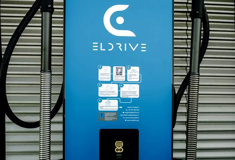 Statie Eldrive – MOON 50 kW la AFI Cotroceni (foto – Eldrive) 01