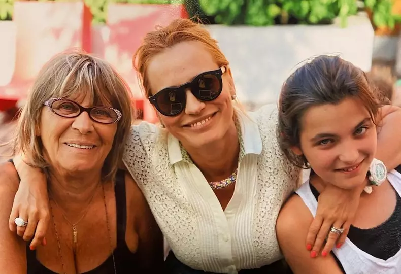 Fotografii de colecție cu mama Andreei Esca. Lucia ar fi vrut să devină actriță