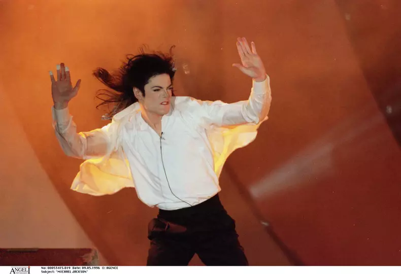 "MICHAEL JACKSON" SCENE DANSE WORLD MUSIC AWARDS 1996 MONACO "PLAN SERRE"