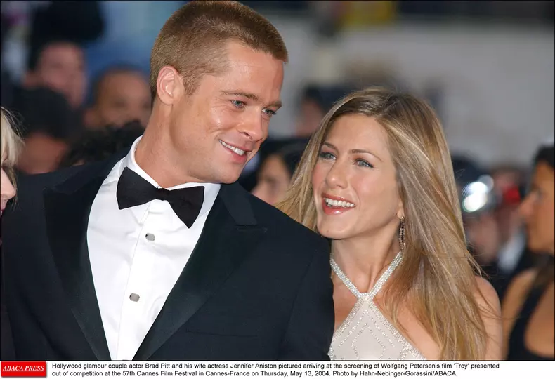 Jennifer Aniston And Brad Pitt File Photos