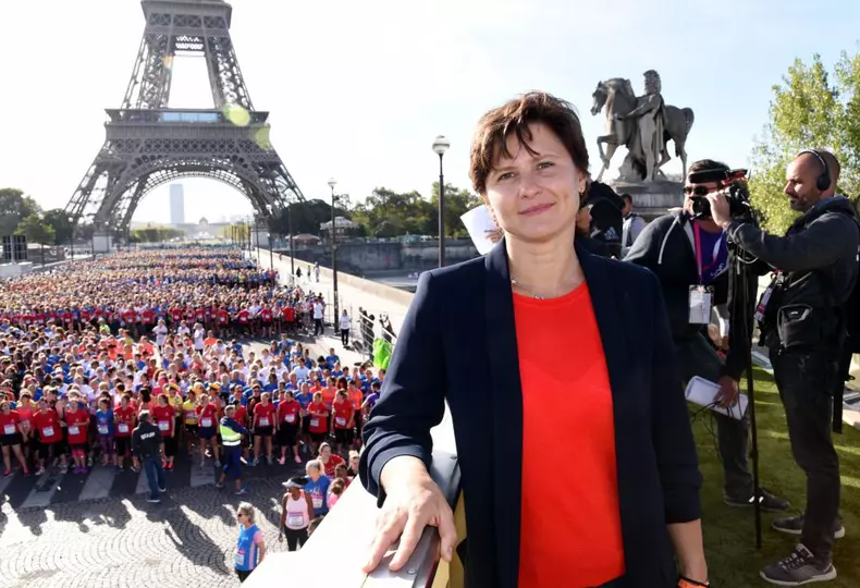 Roxana Maracineanu At La Parisienne Race - Paris