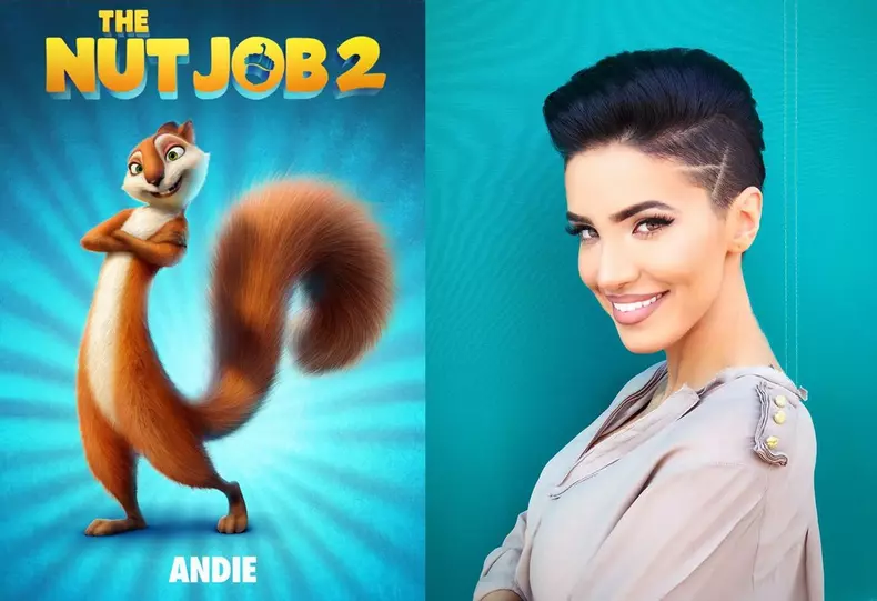 Adelina Pestritu este Andie Nut Job2