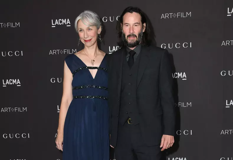 Keanu Reeves și Alexandra Grant