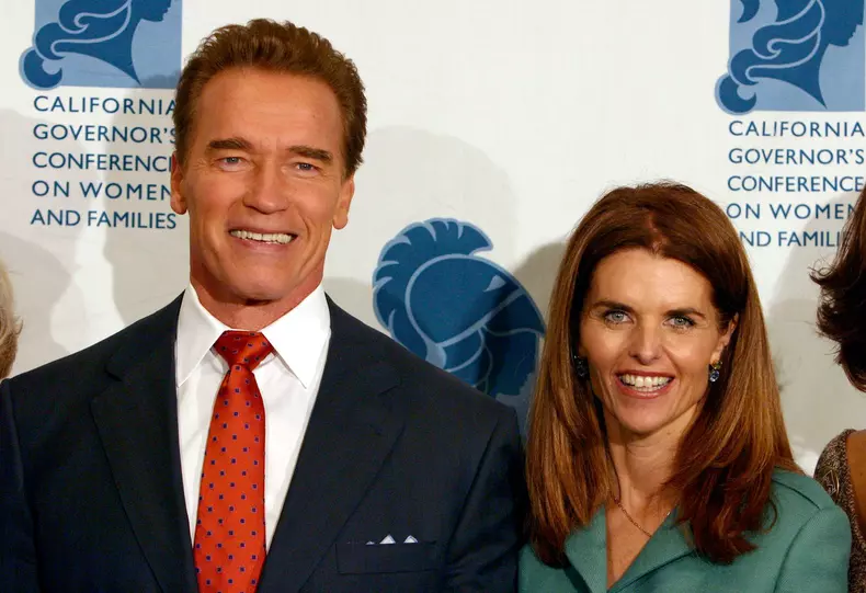 Arnold Schwarzenegger and Maria Shriver officially divorced after10 years separated following news that he fathered a child outside marriage