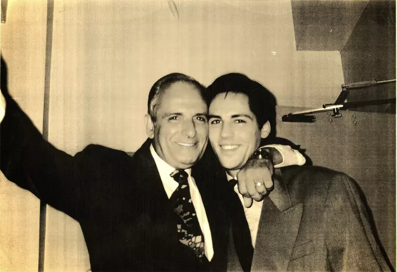 Stefan Banica si tatal sau