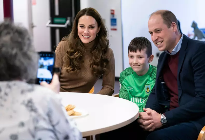 Prince William and Catherine, Duchess of Cambridge, Clitheroe, UK - 20 Jan 2022