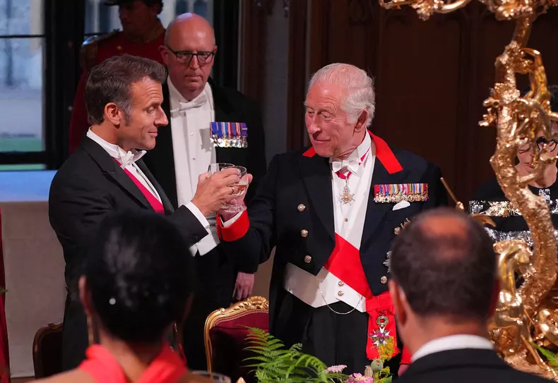 French State Visit to the UK-Day One