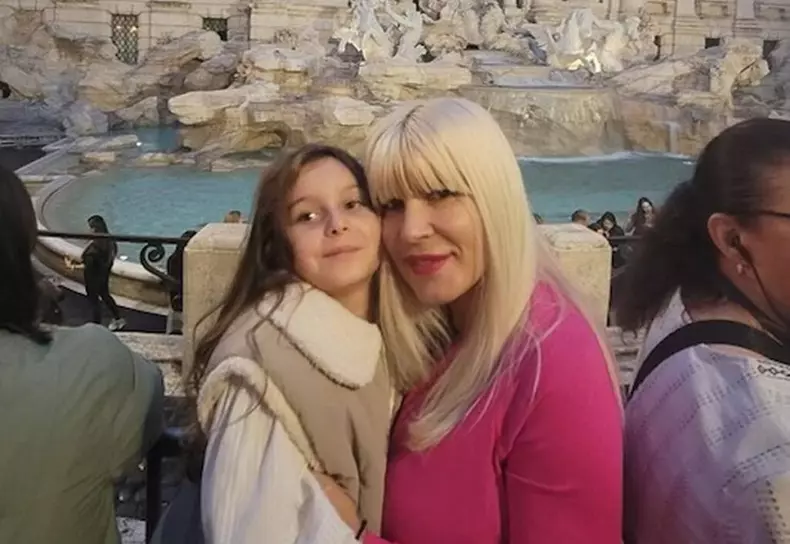 Elena Udrea și Eva Maria, la Roma