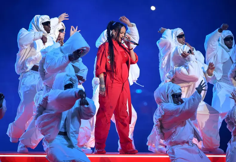 Philadelphia Eagles v Kansas City Chiefs, Super Bowl LVII, NFL, Half Time Show, University of Phoenix Stadium, Glendale  Arizona, USA - 12 Feb 2023