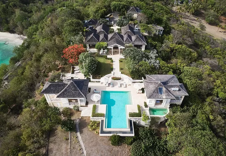 vila printesa margaret in mustique