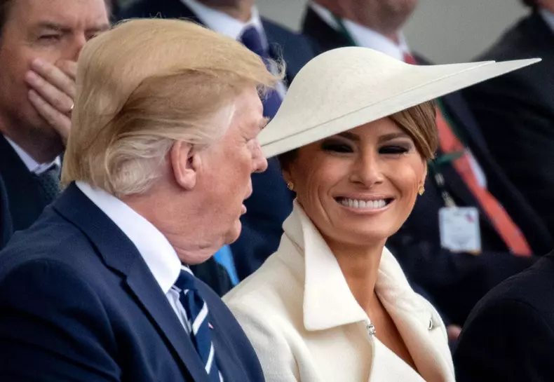 Former US First Lady Melania Trump