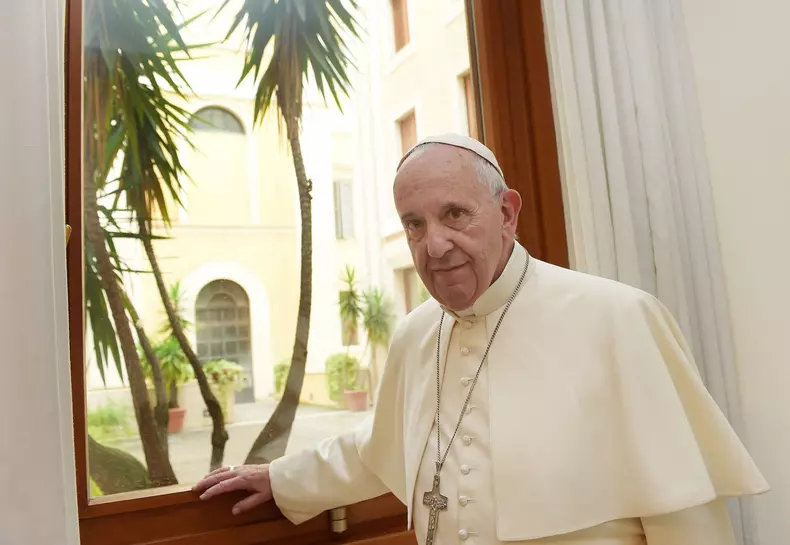 10 Years Pope Francis - Close-up at Santa Marta Residence (2015) - Vatican