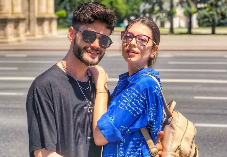 Cleopatra Stratan si sotul ei