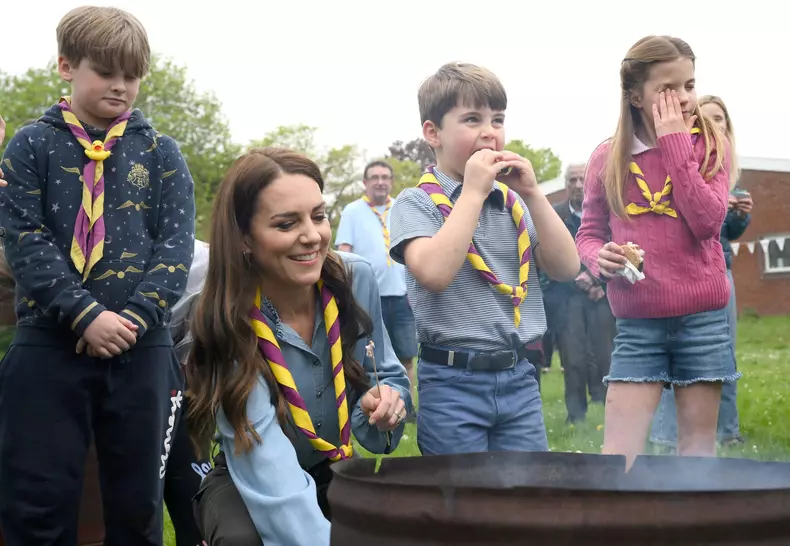 Ce poreclă amuzantă are prințul Louis. Kate Middleton a dezvăluit cum își alintă mezinul