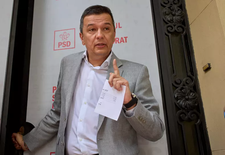 Grindeanu Announces PSD Vote to Join Bolojan Government, Bucharest, Romania - 21 Jun 2025