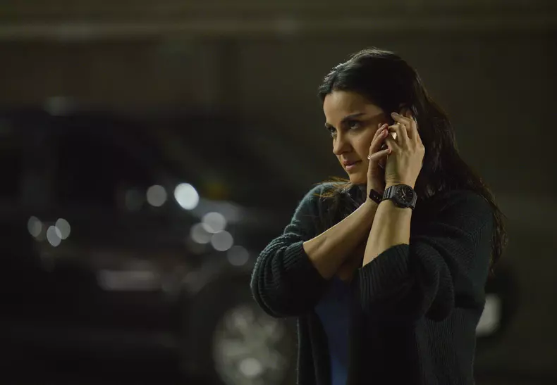 Triada 1. Maite Perroni in Triada Temporada 1. Cr Mayra Ortiz/Netflix © 2022