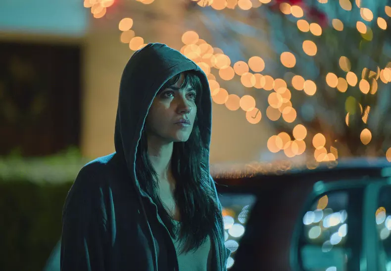 Triada 1. Maite Perroni in Triada Temporada 1. Cr Mayra Ortiz/Netflix © 2022