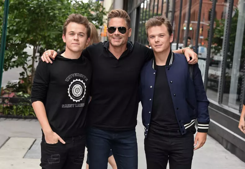 Rob Lowe și băieții