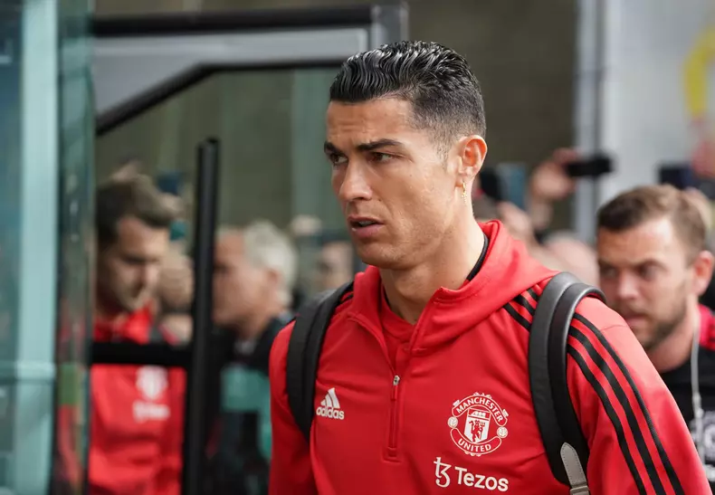 Manchester United's Cristiano Ronaldo