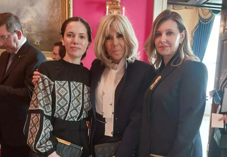 mirabela gradinaru-brigitte macron-olena zelenska0
