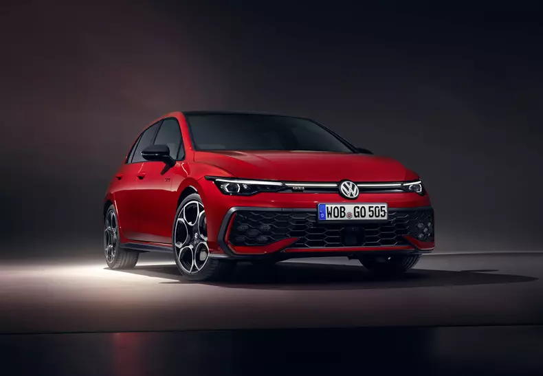 The new Volkswagen Golf GTI