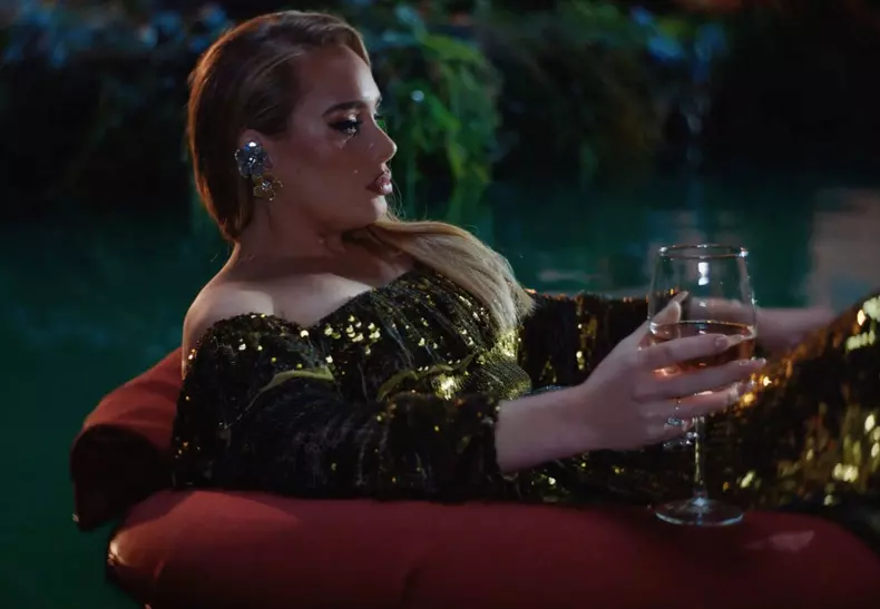 Adele unveils new music video recorded for a song from her 2021 album 30