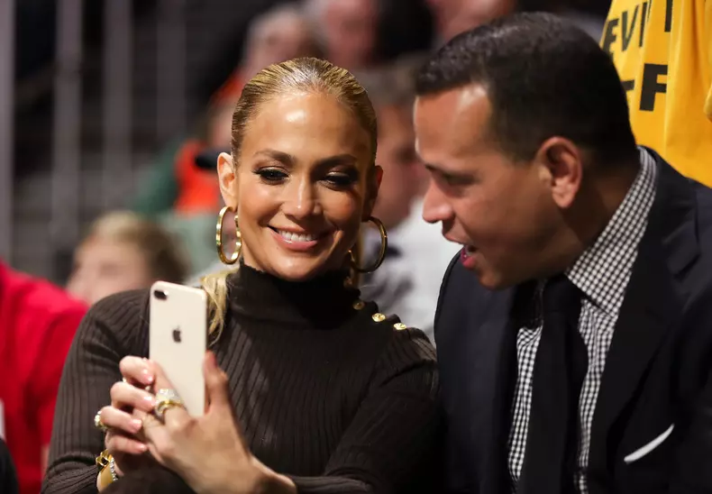 Jennifer Lopez și Alex Rodriguez