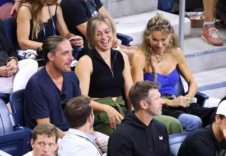 Tsitsipas's Girlfriend Paula Badosa At The US Open - NYC