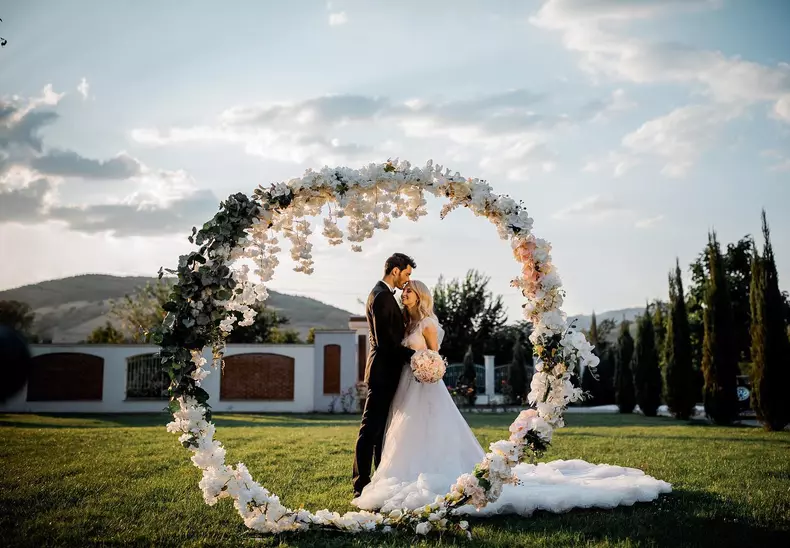 Andreea Balan s-a căsătorit cu George Burcea