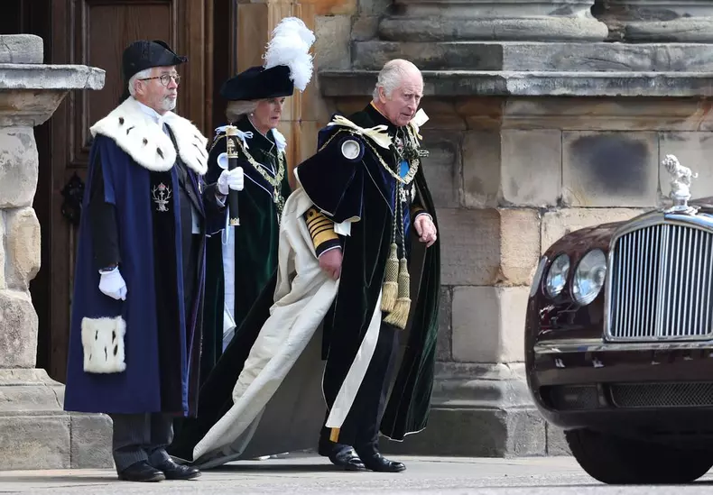 King Charles III Service of Thanksgiving in Edinburgh