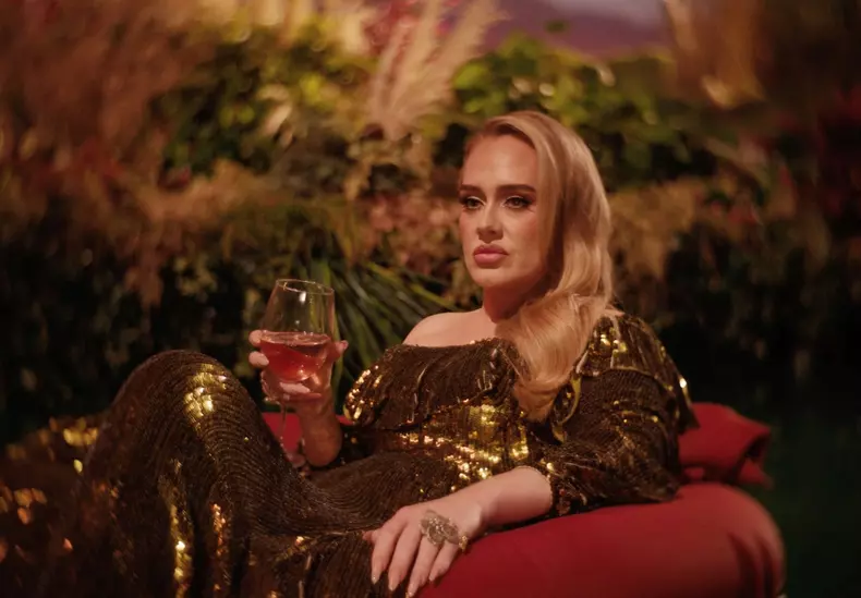 Adele unveils new music video recorded for a song from her 2021 album 30