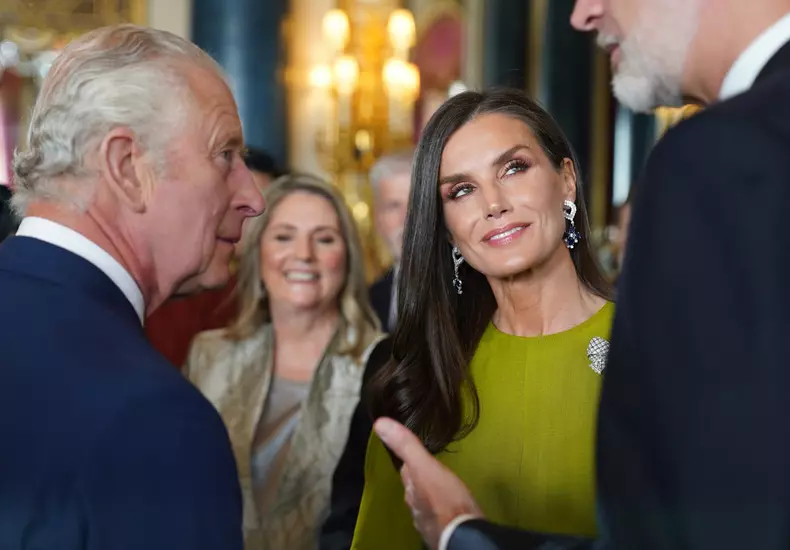 Letizia, Charles si Felipe