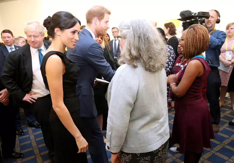 Meghan Markle la recepția CHOGM