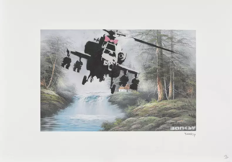 Petrol corupt - Banksy