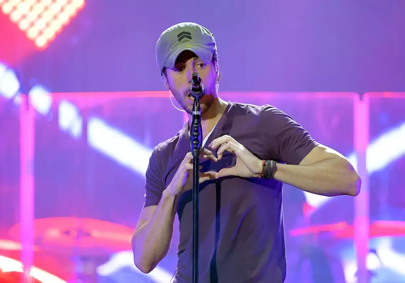 Spanish singer Enrique Iglesias