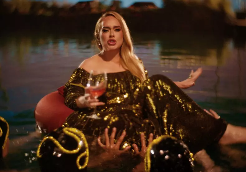 Adele unveils new music video recorded for a song from her 2021 album 30