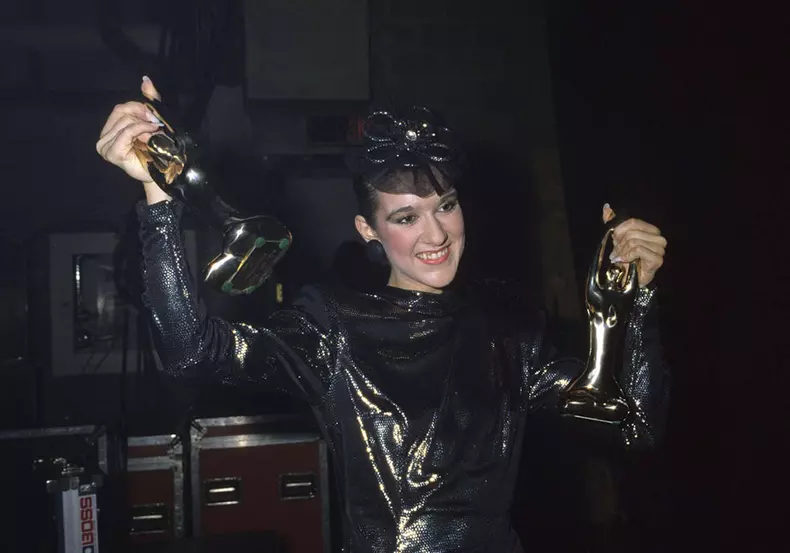 Celine Dion în 1985