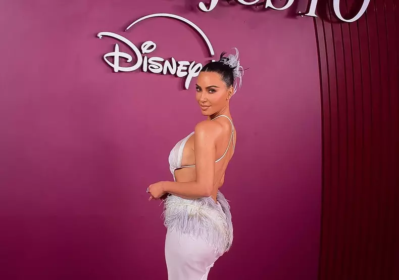 Kim Kardashian on the promotional tour for "All's Fair" in Rio de Janeiro