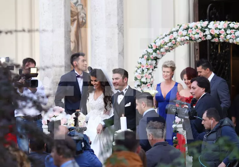 Adrian Mutu si Sandra nunta 2