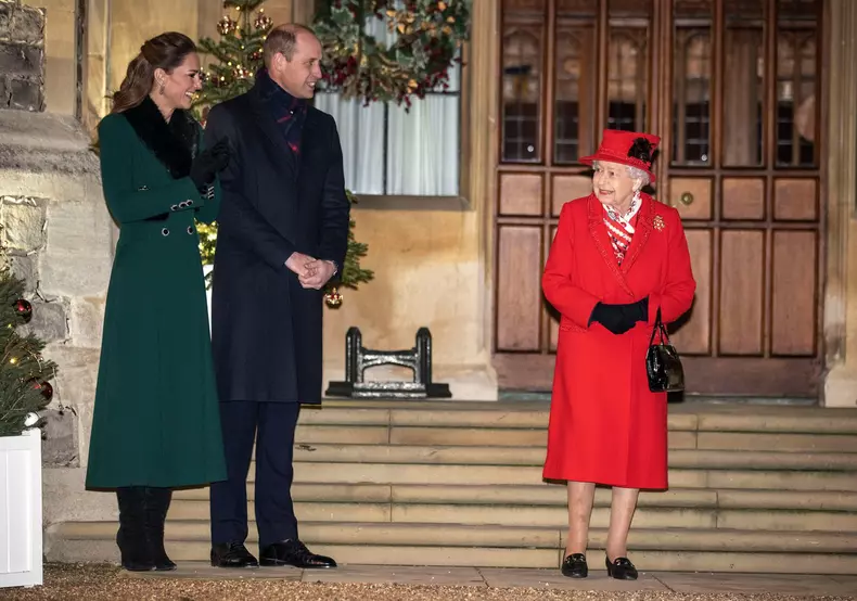 Queen Elizabeth II thanks key workers at Windsor Castle, UK - 08 Dec 2020
