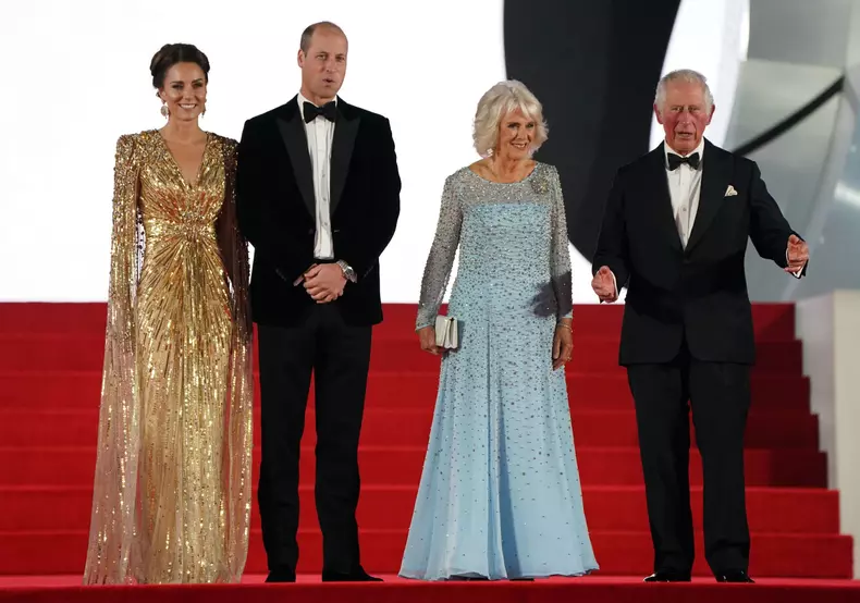 World premiere of the new Bond film in London