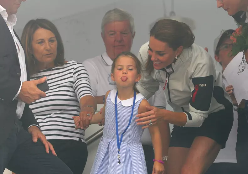 Kate Middleton și fiica ei, Prințesa Charlotte