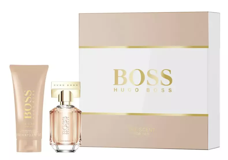 Set, parfum, loțiune de corp, Hugo Boss, The Scent For Her, 289 lei
