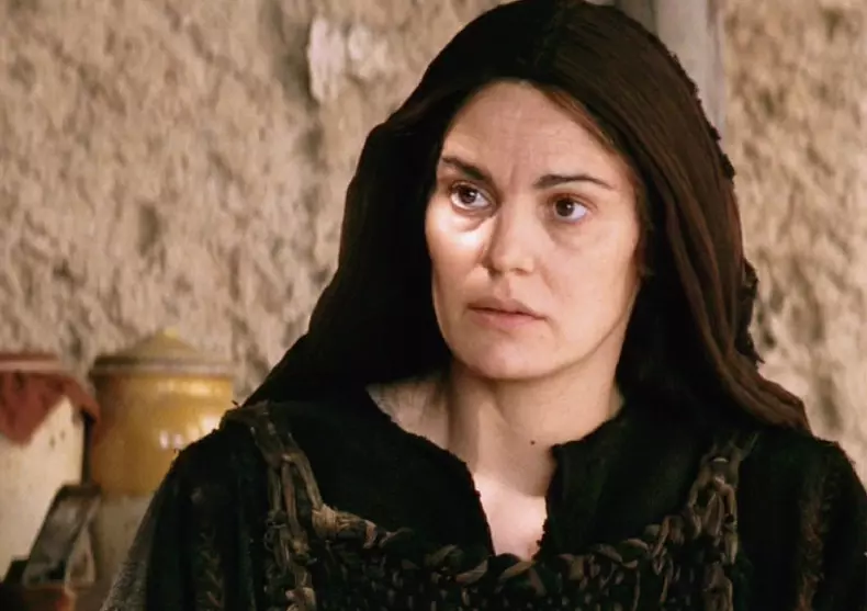 Maia Morgenstern în "Patimile lui Hristos"